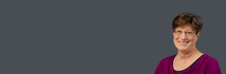 Banner image of Norma, an ambassador for Ibrance (palbociclib)