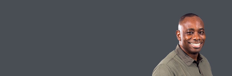 Banner image of Chris M, a caregiver ambassador for Ibrance (palbociclib)