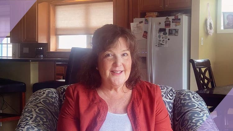 Preview image of a video with Ruth, an ambassador for Ibrance (palbociclib)