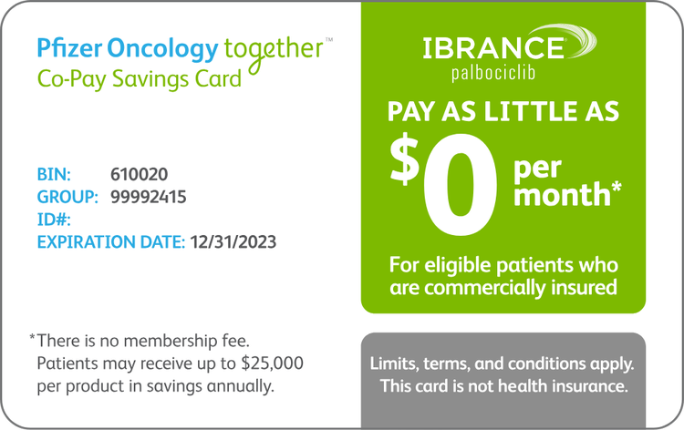 Pfizer Oncology Together Co-Pay Savings Card