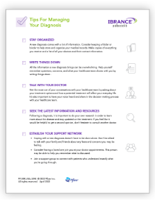 Newly diagnosed resource icon